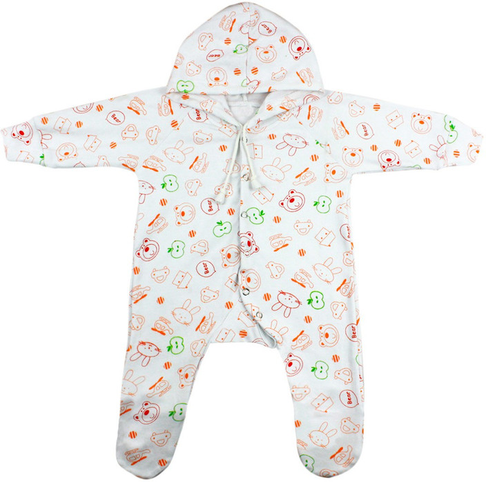 green baby sleepsuit