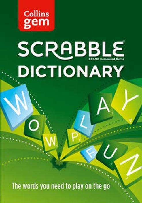 Collins Scrabble Dictionary Gem Edition Buy Collins - 