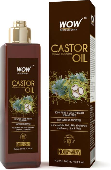 Wow Skin Science Castor Oil 200ml Hair Oil Price In India Buy