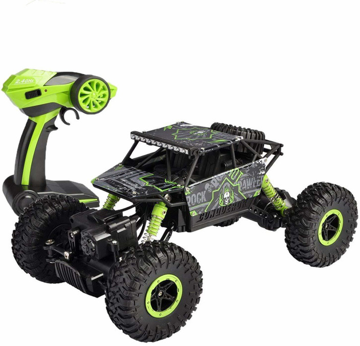 2.4G OFF ROAD REMOTE CONTROL RADIO RC CAR TOYS GIFTS 1//18 4WD ROCK CRAWLER TRUCK