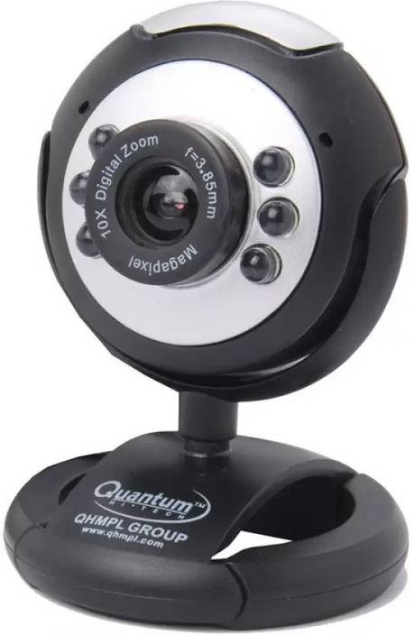 Quantam Qhm495 Usb Wired Night Vision Pc Webcam