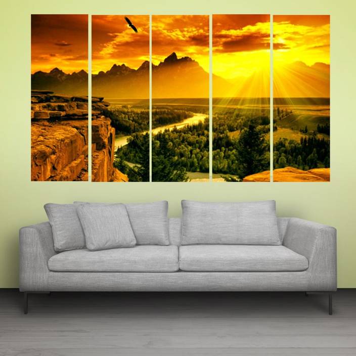 Kyara Arts Beautiful Nature 618 Wall Painting For Living