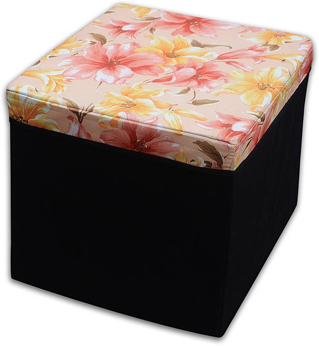 Waxenhome Portable Foldable Mdf Laundry Box Sitting Stool For