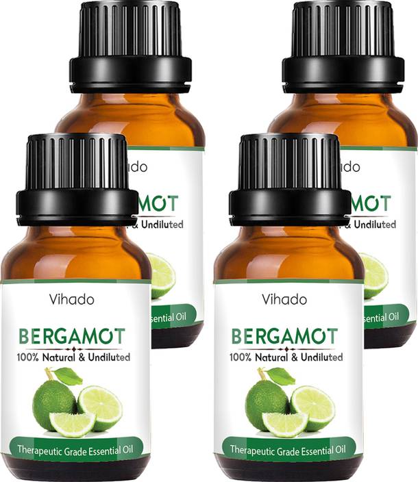 Vihado Bergamot Essential Oil Pure Natural Aromatherapy