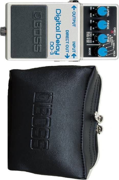 Boss Dd 3 Digital Delay With Free Carry Pouch Guitar Processor