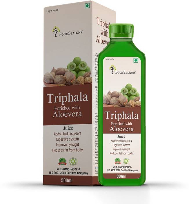 Four Seasons Triphala Juice With Aloevera 500ml Price In India