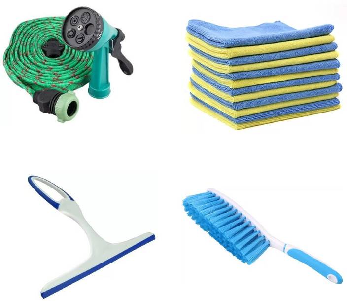 Flickers Microfiber Cloths Jet Spray Car Glass Cleaner Wiper Jet Spray Car Glass Cleaner Wiper