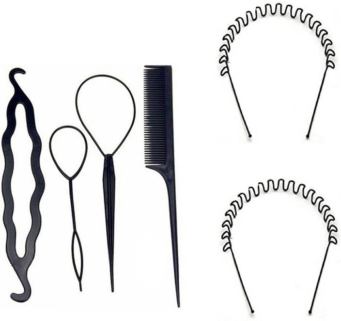 Jagtek Combo Set 6 4pcs Hair Braided Styling Tool Hair Roller