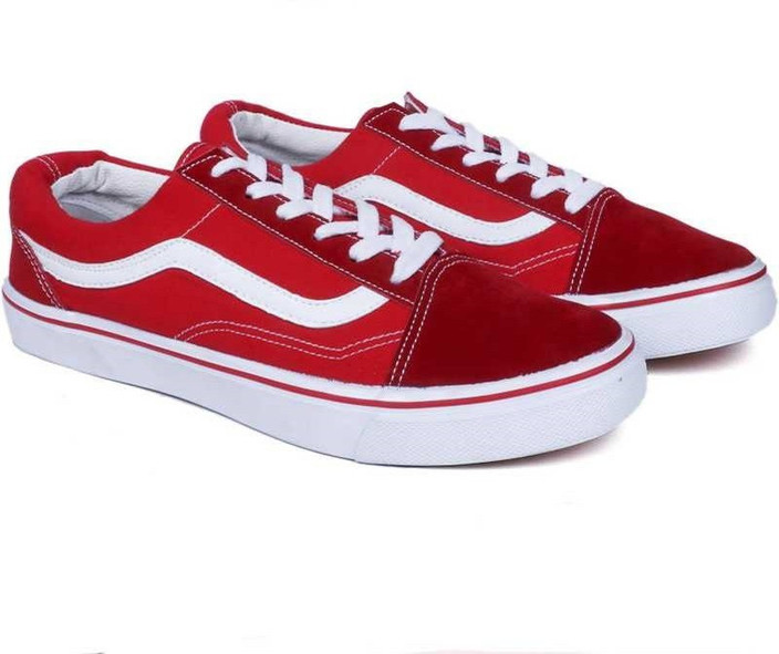 vans red shoes india
