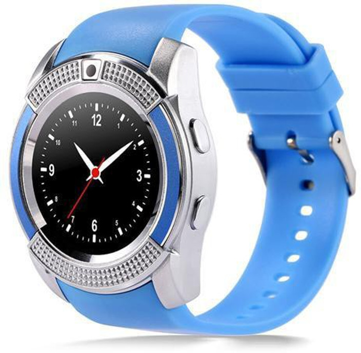 round smartwatch with camera