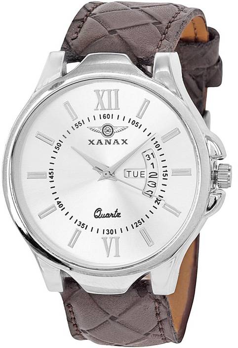 Xanax Classic Silver Formal Watch For Men Buy Xanax Classic