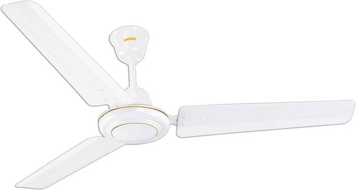 Luminous Rapid 1200mm Ceiling Fan Chest White 3 Blade Ceiling