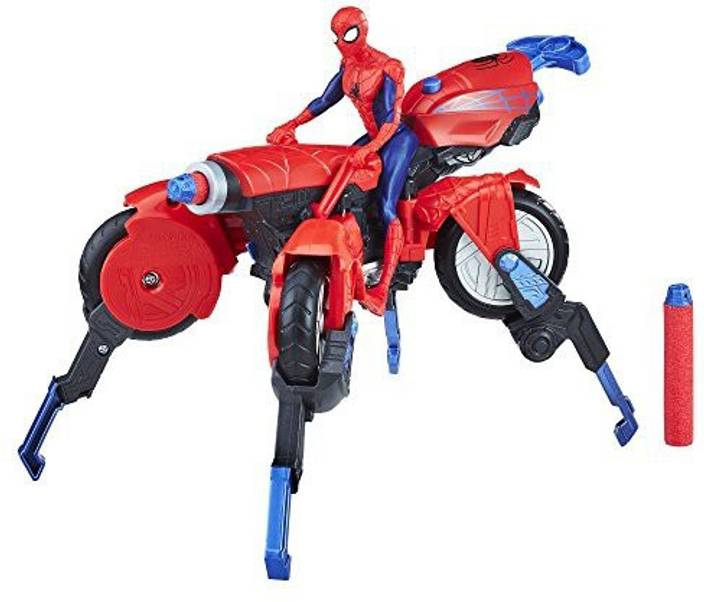 Spiderman Marvel Spider Man 3 In 1 Spider Cycle With Spider Man
