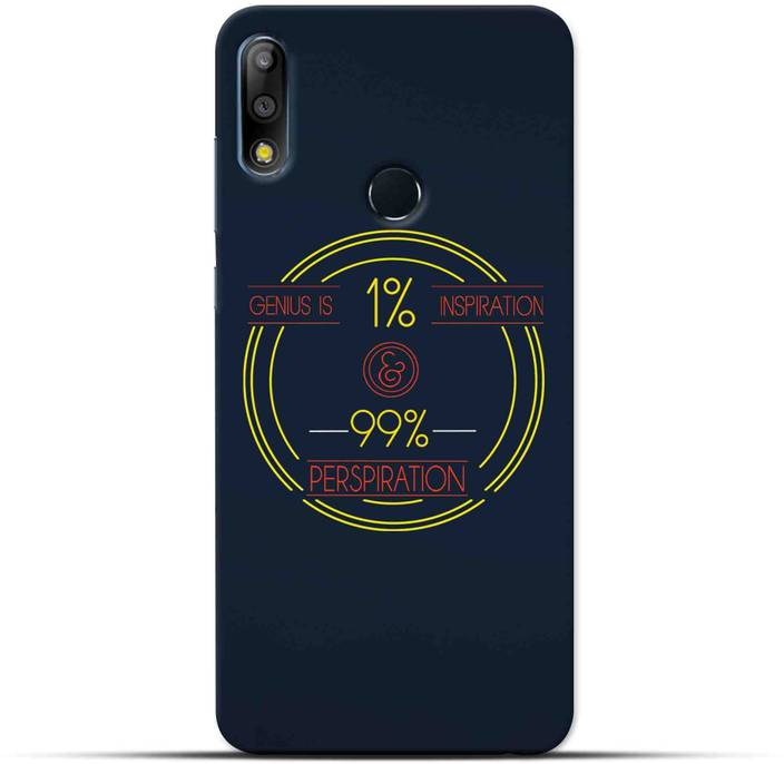 Saavre Back Cover For Genius Is 1 Inspiration And 99 Perspiration Saavre Back Cover For Genius Is 1 Inspiration And 99 Perspiration Asus Max