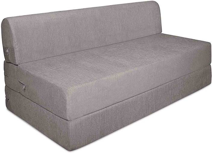 Aart Store 4x6 Feet Two Seater Sofa Cum Bed High Density Foam