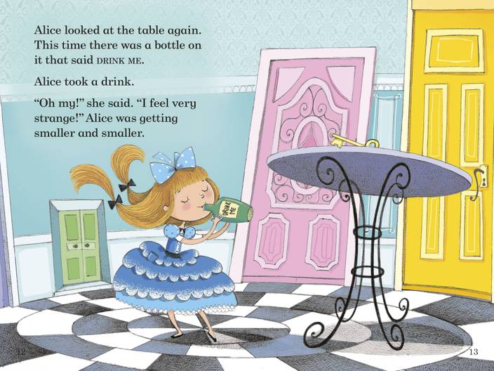 Alice In Wonderland Read It Yourself With Ladybird Level 4 Buy Alice In Wonderland Read It Yourself With Ladybird Level 4 By Ladybird Nicola