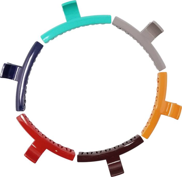 Evogirl Classic Thin Shape Cluther No Slip Grip Claw Clips For