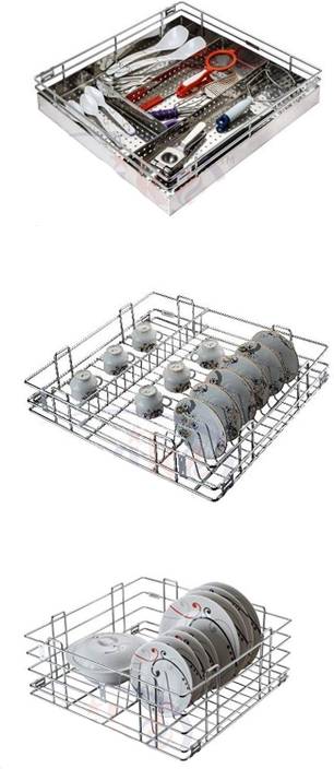 Reviko Modular Kitchen Basket Size 15x20 Inch Kitchen Storage