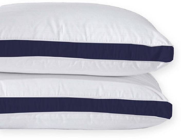 Blue Horse Gusset Pillow Bed Sleeping Pillow Pack Of 2 Buy Blue