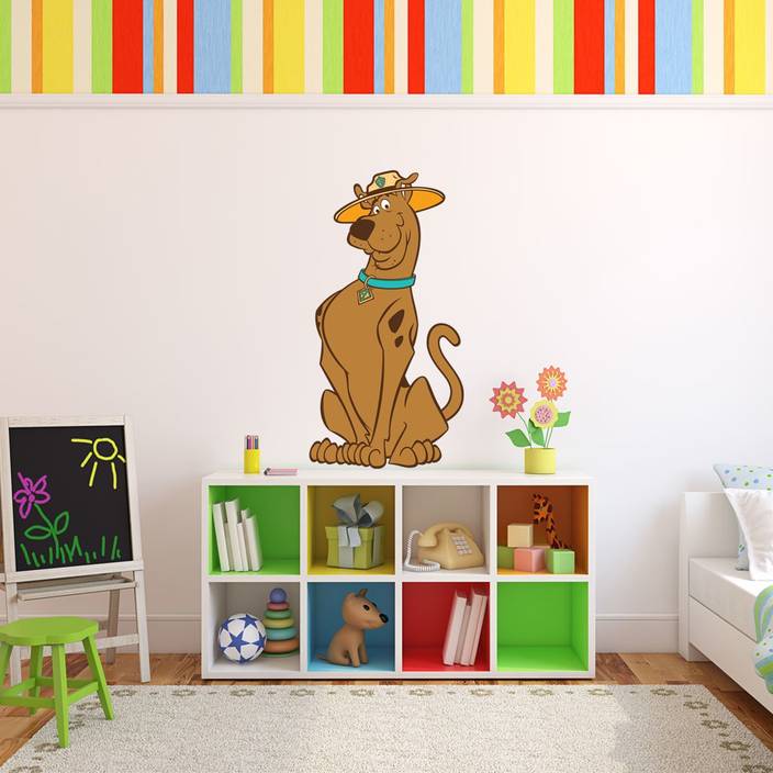 Spinn Decor Wall Decal Warner Bros Scooby Doo Medium Self Adhesive