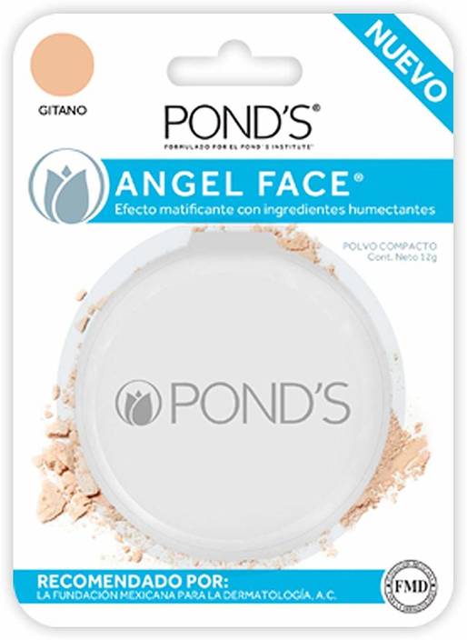 Ponds Angel Face Natural 2 Pressed Powder W Mirror 11g New Sealed