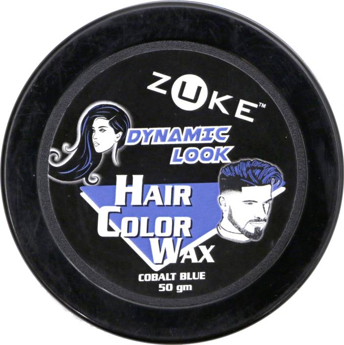 Zuke Dynamic Look Hair Blue Color Wax Hair Wax