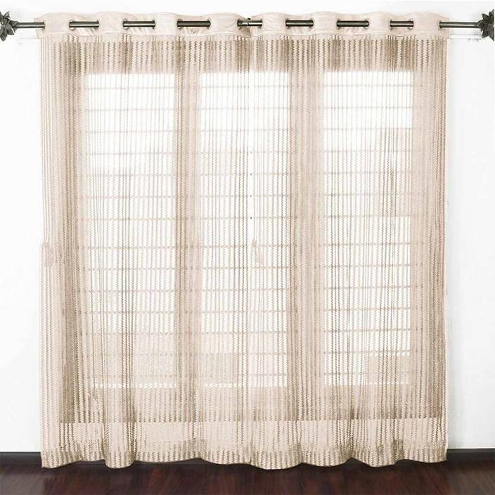 Holy Heart Collections 152 Cm 5 Ft Tissue Net Window Curtain