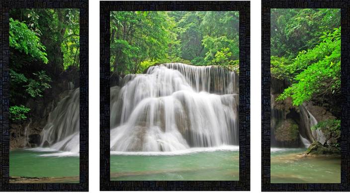 Poster N Frames Set Of 3 Landscape Scenery Of Vastu