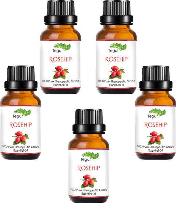 Tegut Rosehip Cold Pressed Carrier Oil Pure Natural Therapeutic