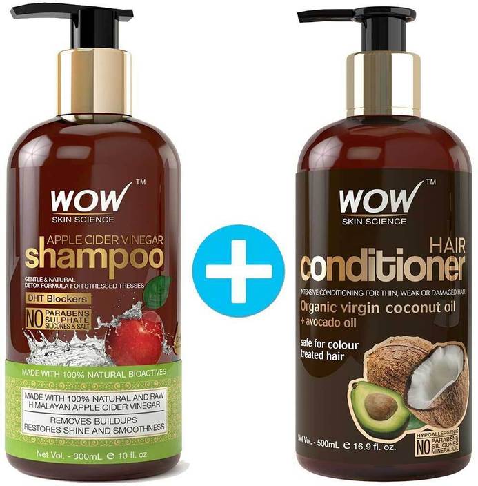 Wow Skin Science Apple Cider Vinegar Shampoo 300ml Wow Hair