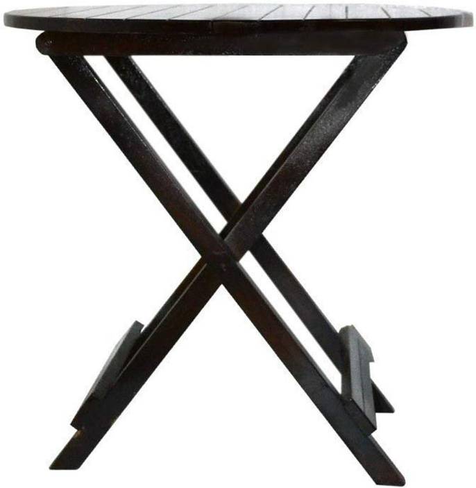 Shekhawati Decor Sheesham Wood Folding Round Coffee Table