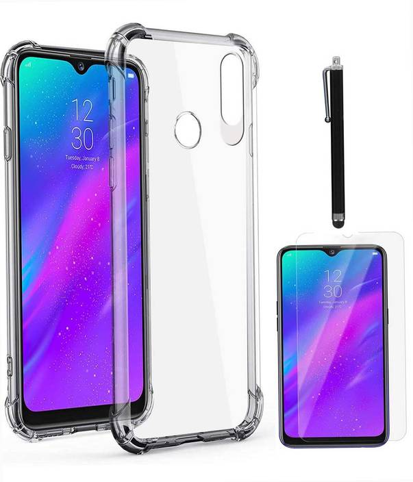 Tbz Cover Accessory Combo For Realme 3 Pro With Stylus Pen And
