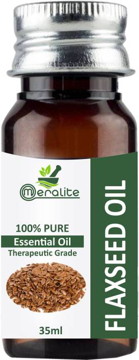 Meralite Pure Cold Pressed Flaxseed Oil For Hair And Skin Hair