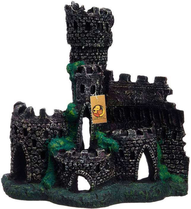 Foodie Puppies Big King Castle Fort Aquarium Decoration Ornaments