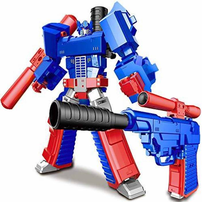 Happy Giftmart 2 In 1 Optimus Prime Robot Transformer To