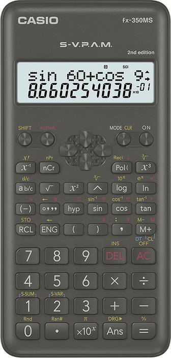 Casio Fx 350ms 2 Scientific Scientific Calculator Flipkart Com - 