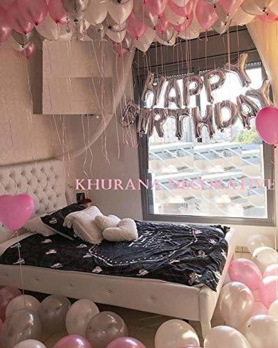 Flipkart Com Chau Mau Solid Happy Birthday Letter Foil Balloon