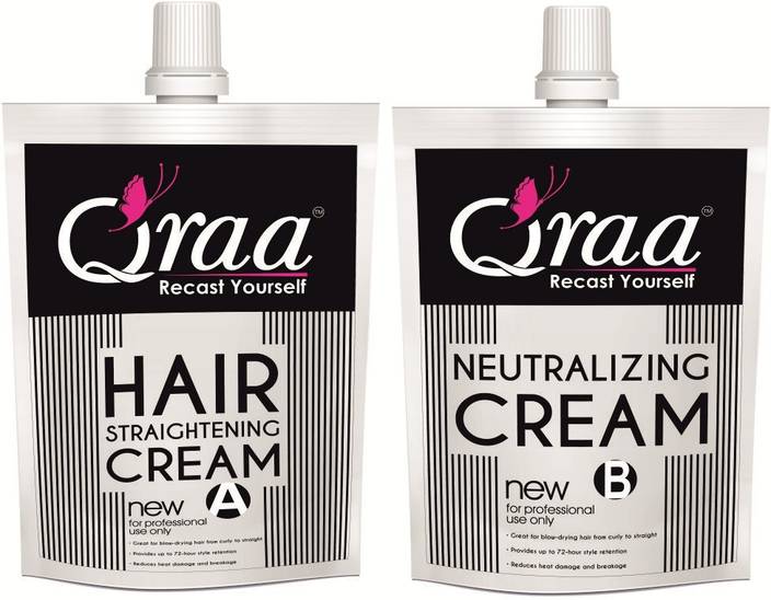 Qraa Hair Straightening Cream For Curly Hair Cream Price In