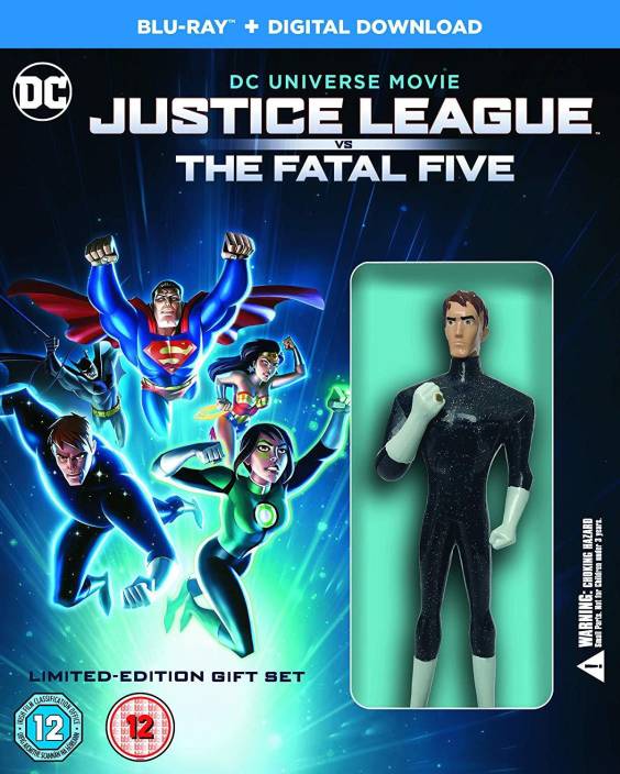 Justice League Vs The Fatal Five Dc Universe Movie Blu Ray