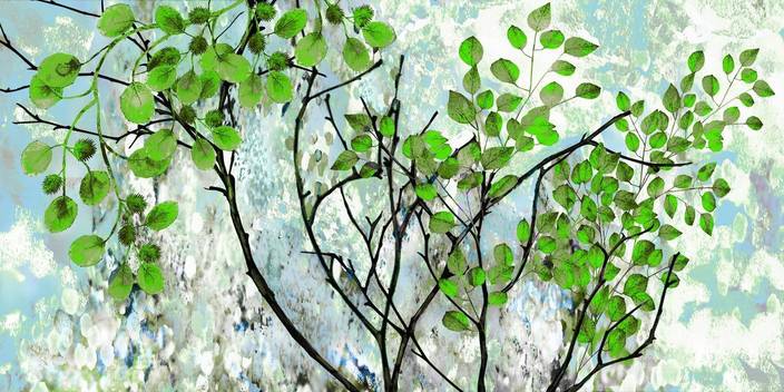 New Anjani Art Gallery The Green Trees Of Nature Digital