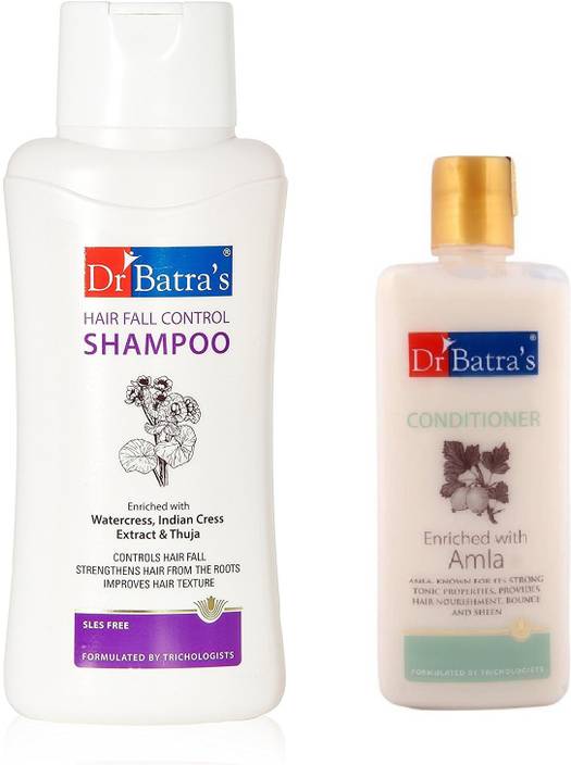 Dr Batra S Hair Fall Control Shampoo 500 Ml Amla Conditioner