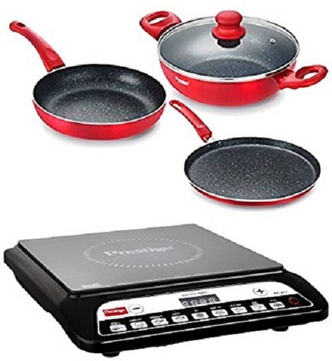 Prestige Induction Bottom Cookware Set Price In India Buy