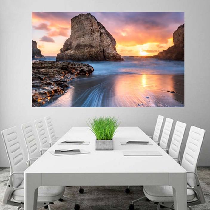 Shark Tooth Beach Wallpaper Poster No Framed Large Painting On