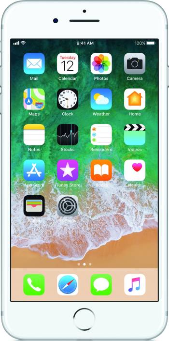 Apple Iphone 7 Plus Silver 128 Gb Buy Refurbished Apple Iphone 7 Plus Smartphone Online At 2gud Com