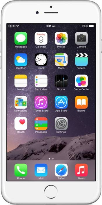 Apple Iphone 6 Plus Silver 16 Gb Buy Refurbished Apple Iphone 6 Plus Smartphone Online At 2gud Com