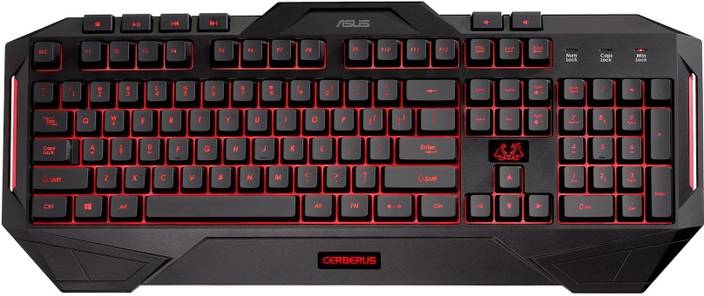 Asus Cerberus 90yh00r1 B2ua00 Wired Usb Gaming Keyboard
