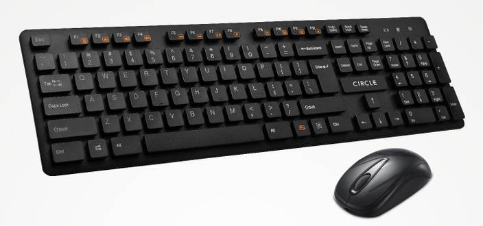 Circle Rover A7 Black Wireless Laptop Keyboard Circle Flipkart Com