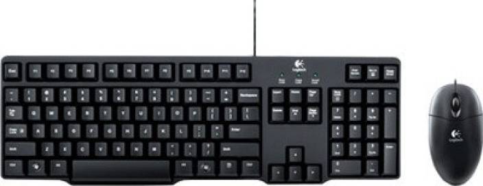 Logitech MK100 PS/2 Keyboard and USB Mouse Combo