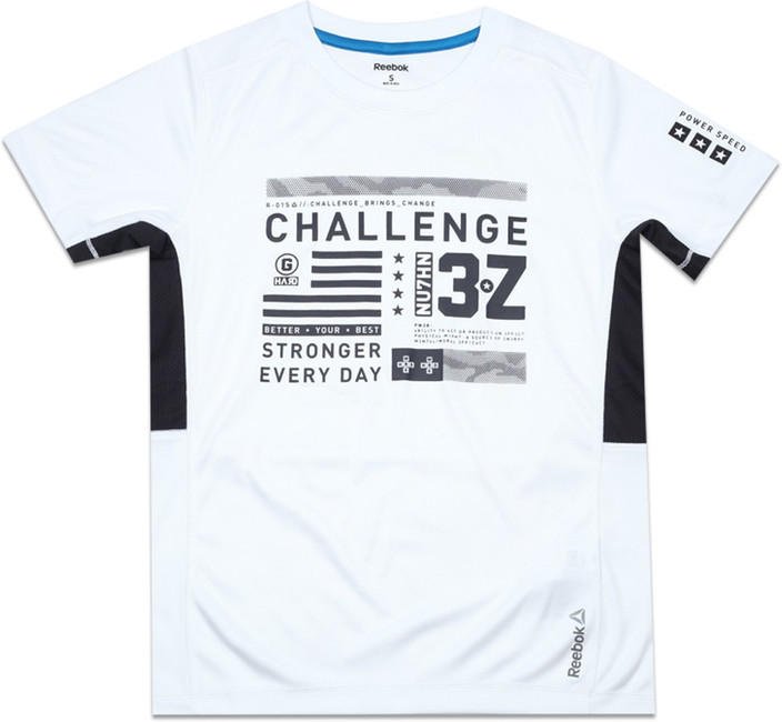 reebok polyester t shirts