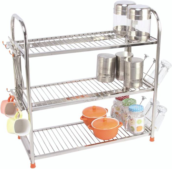 Amol Stainless Steel Kitchen Rack Price in India - Buy Amol Stainless